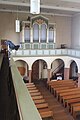 Kirchenschiff der der ev. Kirche zu Steinbach mit Johann Georg Förster-Orgel