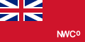 Прапор Північно-Західної компанії до 1801 року