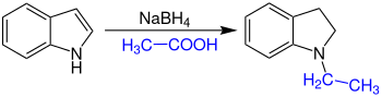 Reaktionsschema Gribble-Aminierung