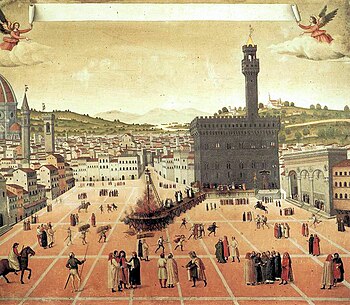 Die Hinrichtung Girolamo Savonarolas