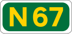 N67 road shield}}