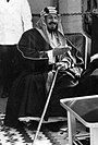 A photo of King Abdulaziz