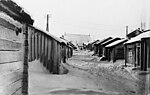 Nederkalix kyrkostad i början av 1900-talet.[14]