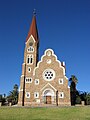 Igreja luterana de Windhoek (1910), herança colonial dos missionários alemães que evangelizaram o Sudoeste Africano