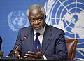 Kofi Annan, ehemaliger UN-Generalsekretär