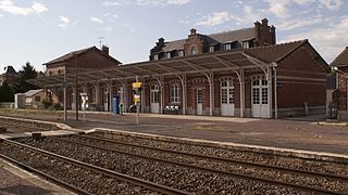 Gare de Chaulnes.