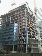 Die Baustelle am 29. Januar 2012.