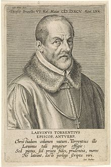 Laevinus Torrentius engraved by Cornelis Galle (I) after Gijsbert van Veen.jpg