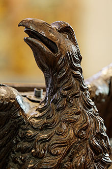 The lectern at Lampaul-Guimiliau