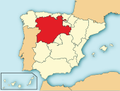 Castilla y León en España