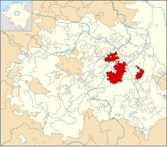 Området Sachsen-Eisenberg i Thüringen.