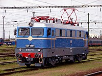 Az eredeti színtervére visszaalakított MÁV V43 1001-es mozdony