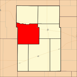 Location in Gray County