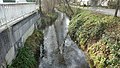 Der Marchbach bei der Sekundarschule Hüslimatt in Oberwil