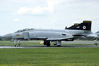 No. 74 (F) Squadron McDonnell Douglas Phantom FGR.2 (XT914) (XT914) a RIAT, 1991. (Aquest avió es conserva avui a la RAF Wattisham).