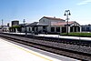 The platform at Orange station