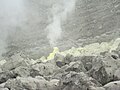 Emanació de sulfur al mont Apo.