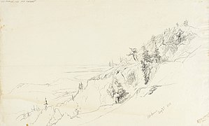 Mount Desert, 1858, Musée d'Art du comté de Los Angeles