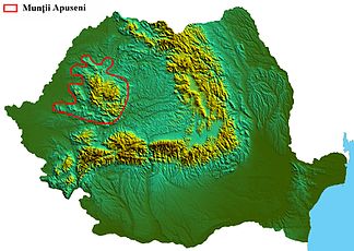 Das Apuseni-Gebirge in Rumänien