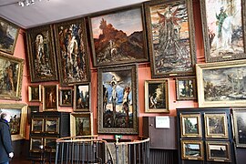 Troisième étage, première salle, Paris, musée Gustave Moreau.