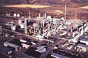 A natural gas processing plant