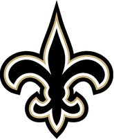 The fleur-de-lis is the symbol of the Saints. New Orleans Saints alternate (c. 2000).png