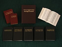 New World Translation of the Holy Scriptures in various languages and versions.jpg