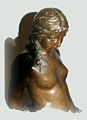 Teilansicht der Nymphe 1883 (Bronze)