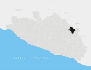 Municipality of Olinalá in Guerrero