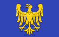 The state flag of the Silesian Voivodeship.