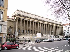 Palais de justice historique de Lyon.