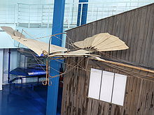 The Biot-Massia glider, restored and on display in the Musee de l'Air. Planeur Biot Massia Musee du Bourget P1010388.JPG