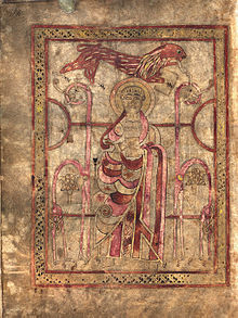 Evangelist portrait of Saint Mark Portrait of St Mark, Chad-Gospels.jpg