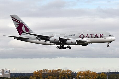 Airbus A380-861 QATAR AIRWAYS