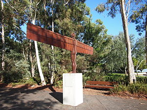 Modello in dimensioni umane alla National Gallery of Australia