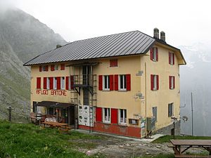 Das Rifugio Baitone