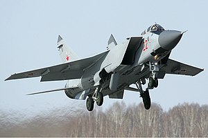 MiG-31BM del 712.º IAP de Kansk en 2012