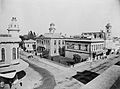 Downtown Santa Cruz, ca. 1890, Octagon Building at left rear