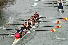 St Antony's 1st men's boat bump St Catherine's, Torpids 2023 St Ants m1 torpids 23.jpg