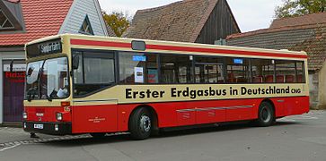 Bus n°135 des transports de Nuremberg