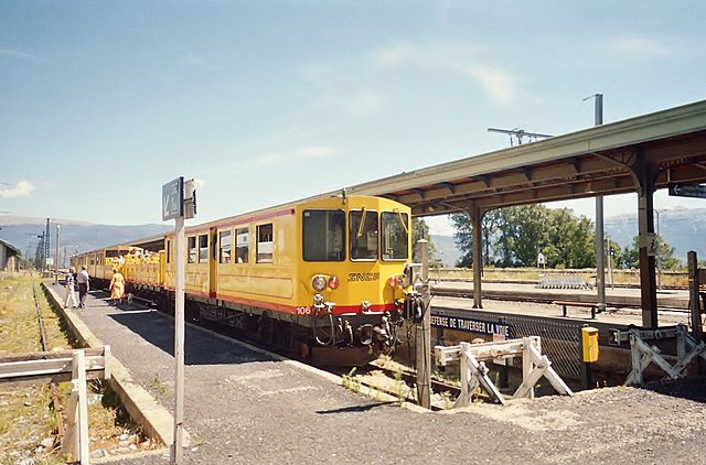 Terminus de Train jaune