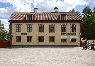 Patonska gården på Tenngjutartorget med Södertälje stadsmuseum