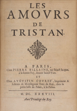 Image illustrative de l’article Les Amours (Tristan L'Hermite)