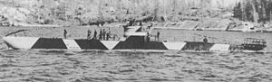 Finnish submarine Vesikko, which served as a direct prototype for German Type II