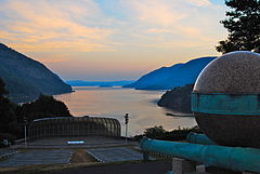 View from Trophy Point, West Point NY, at dawn in the summertime.jpg