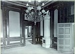 Interiörbild från blå rummet 1895 tagen av Caroline Gaudard