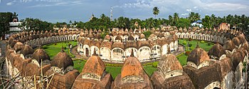 Nava-Kailasha Temple in Kalna WLM@WB-Nava-Kailasha Temple in Kalna (Panoramic View) 02.jpg