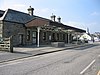 The former Wadebridge station, now the John Betjeman Centre, with restored canopy in 2007