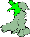 United Kingdom> Wales> Gwynedd included Anglesey from 1974 to 1996