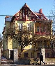 Villa Carl Grosse from Gdańska Street